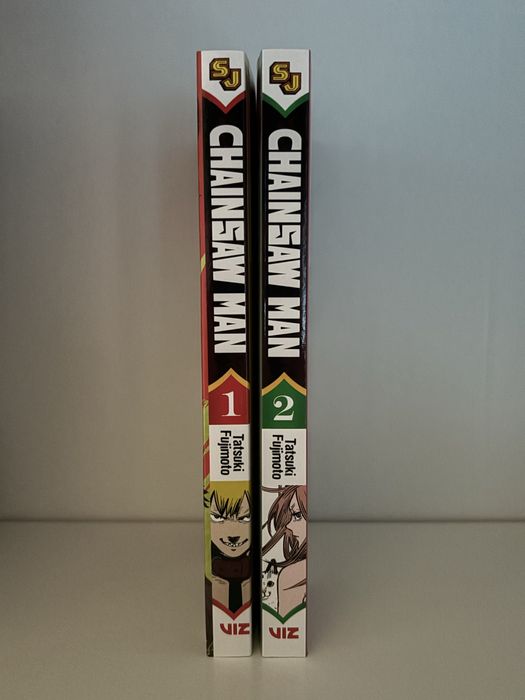 Chainsaw man манга томове 1 и 2