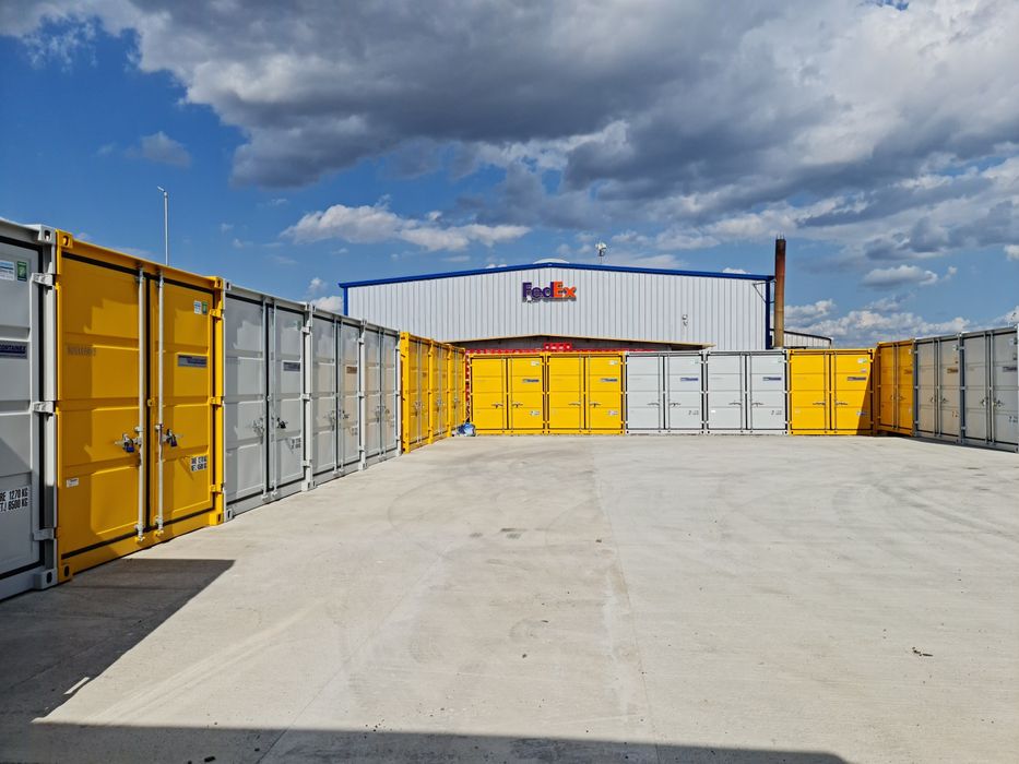 Inchiriez spatiu depozitare in container garaj