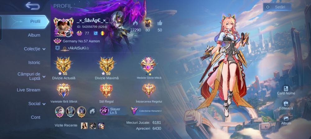 MOBILE LEGENDS :Bang Bang SALE account