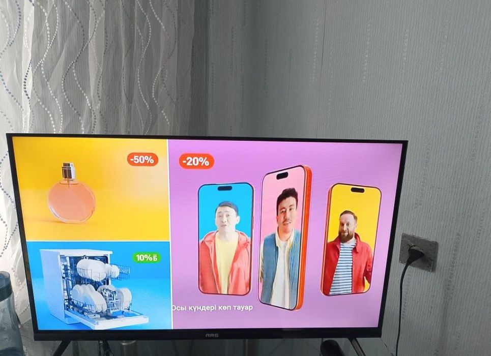 ARG 106 см smart tv телевизор