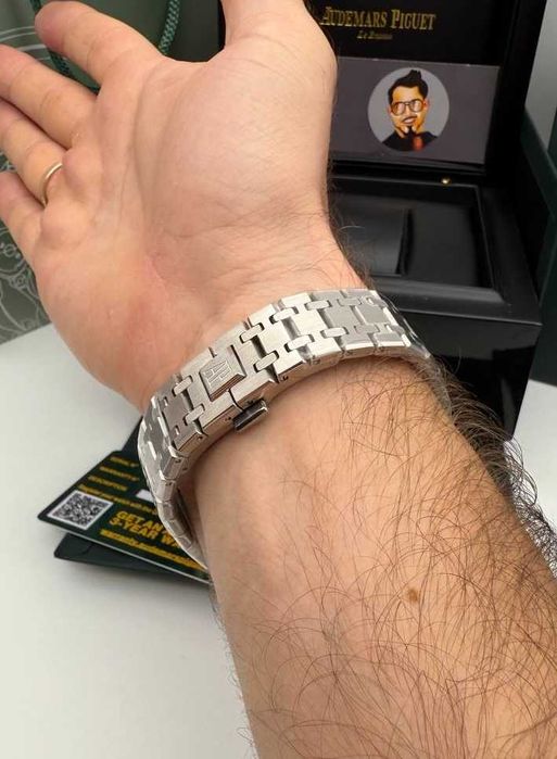 Audemars Piguet Royal Oak Silver / Black-BLue