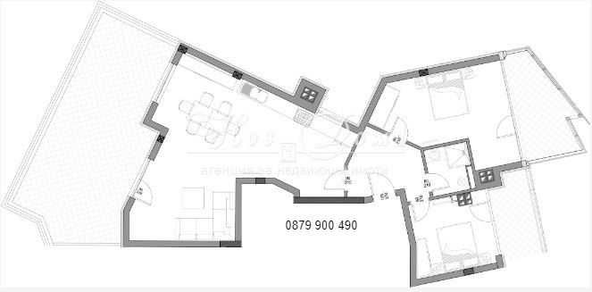 Продава се Тристаен апартамент в Варна, Операта - 220 кв.м за 3145 €/кв.м - Снимка #9