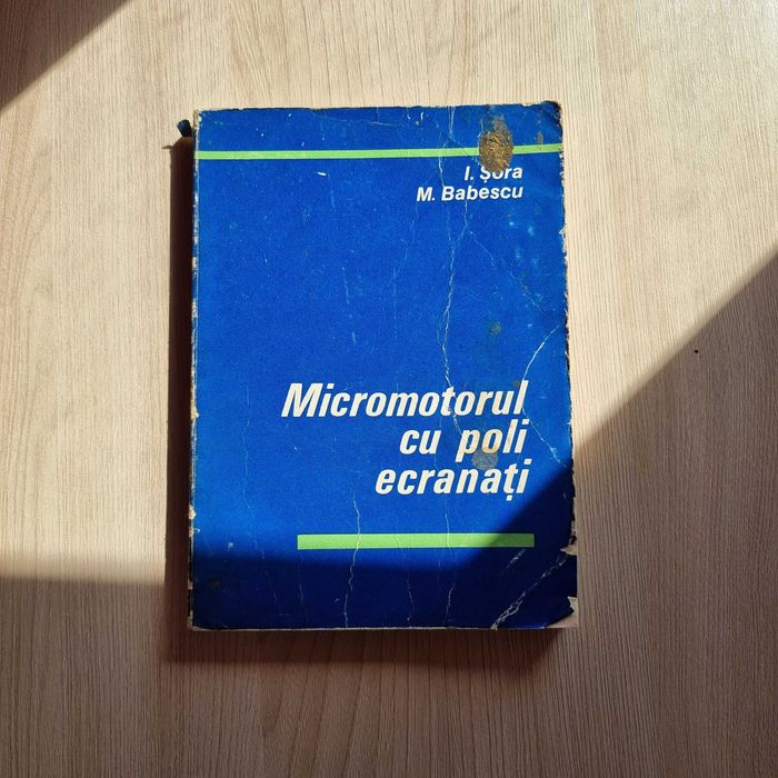 Carte Micromotorul cu poli ecranati - Sora - carte despre electronica