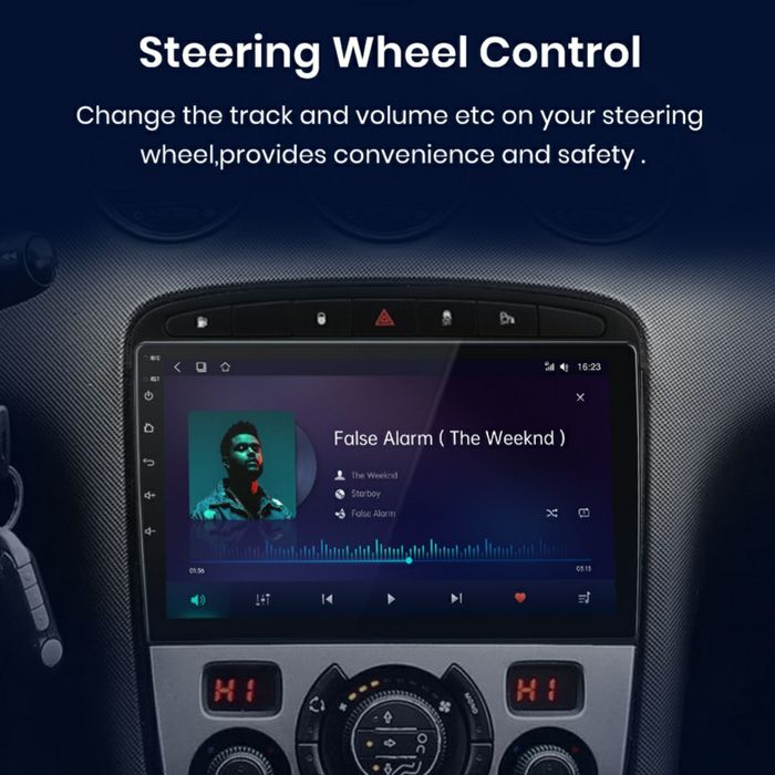 Navigatie Android dedicata Peugeot 508, 508 SW (2012-2020).