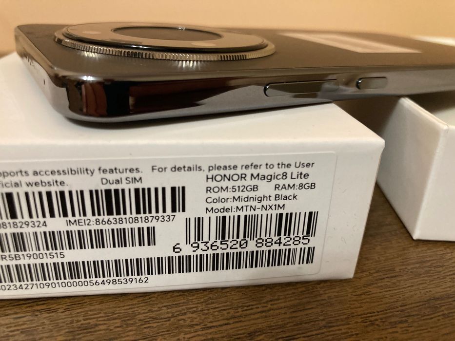 Honor Magic 8 lite нов 512гб