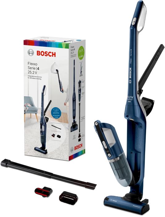Вертикальный  пылесос Bosch Flexxo Serie