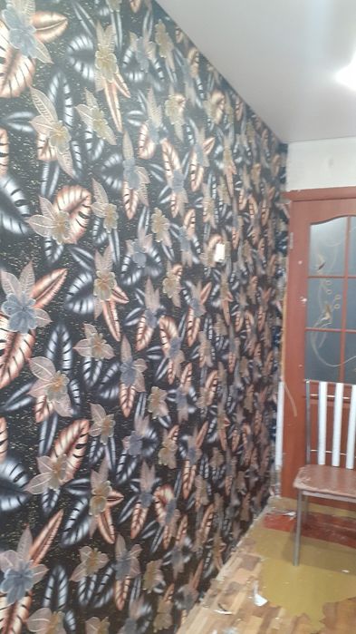 Поклейка, обоев .стаж 20 лет.