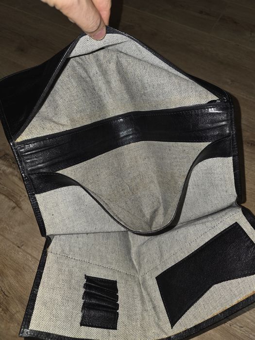 Geanta plic KARAT West Germany piele naturala