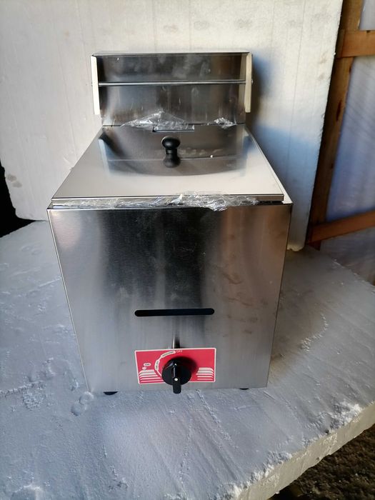 Газов Фритюрник 6л. 6+6л. дюнер скара котлон 8л.,8+8л