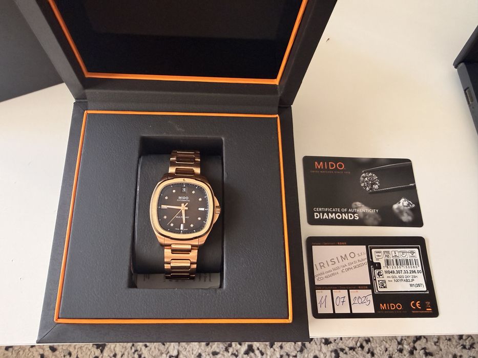 Дамски часовник Mido Multifort TV 35 diamonds