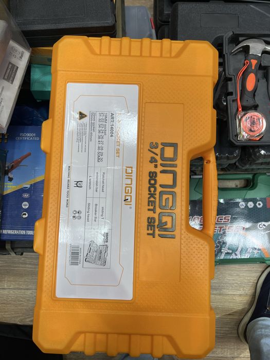 Профессиональный набор ключей DINGQI 26шт Для тяжёлой техники