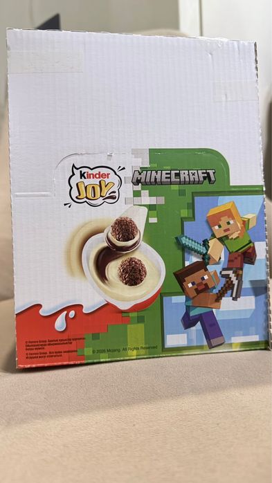 Продам киндер joy minecraft