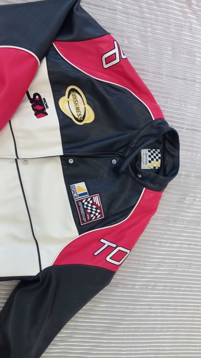 Моторджийско дамско яке