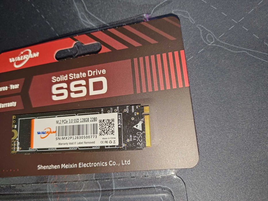 SSD WALRAM, 128GB, NVMe, M.2 2280, PCIe Gen3x4, Ambalaj Original