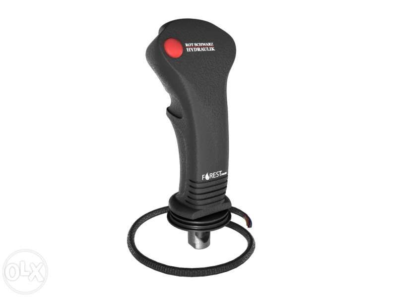 Joystick electromecanic 1 buton pentru distribuitor hidraulic