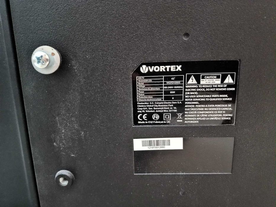 TV diagonala 109 cm Vortex stare perfectă de funcționare