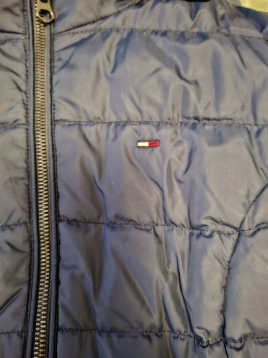 Geaca puf impermeabila, Tommy Hilfiger,marime xs,bleumarin