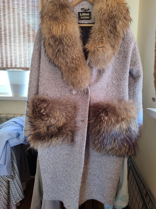 Пальто зимнее шерстяное