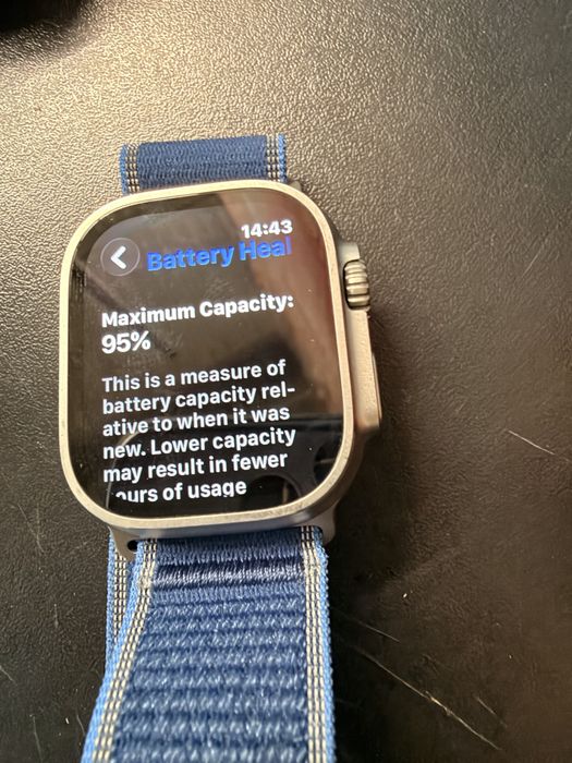 Apple watch ultra silver 49 mm