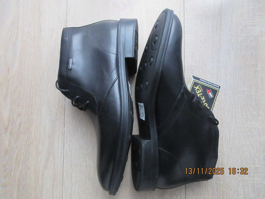 Ghete Piele Clarks Chilver Hi GTX GORE-TEX