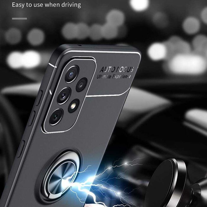 Husa carcasa Samsung Galaxy A73 5G - Gel TPU Honeycomb Shock proof Grey CUBZ