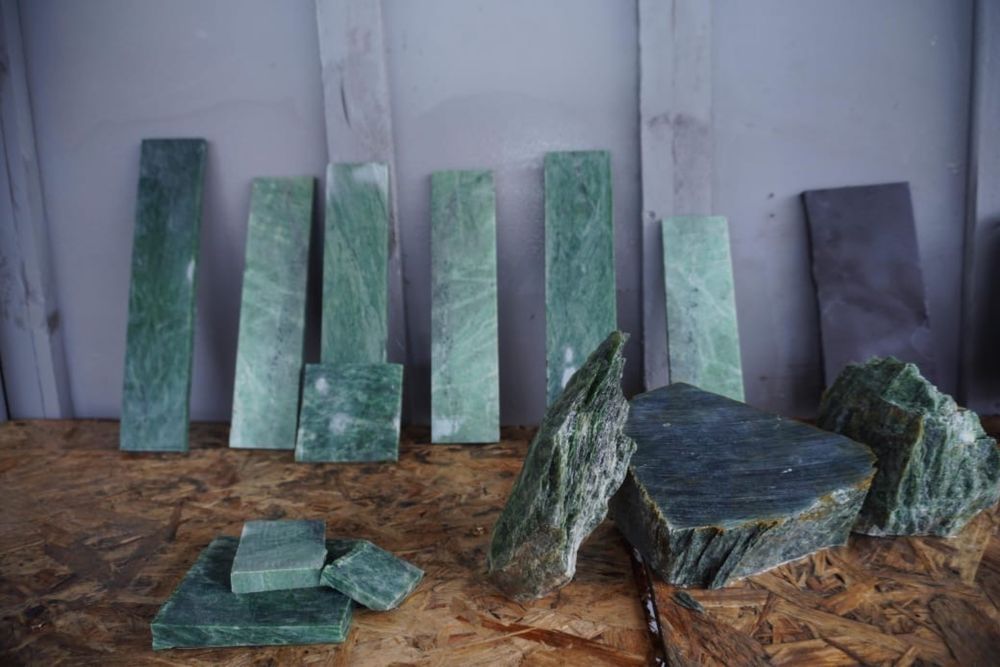 Камни для бани НЕФРИТ