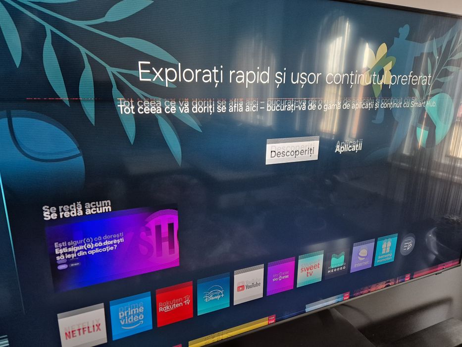 TV Smart Samsung  4k 165cm Q70ba65 defect