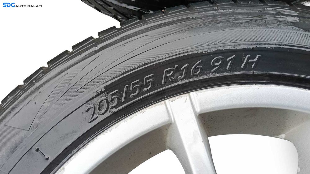 Set 4 Jante Roti Aliaj 205 55 R16 5x112 Volkswagen Touran 2003 - 2010 [MX0518]