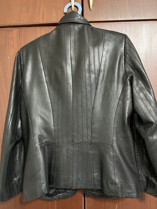 Куртка кожа , италия .