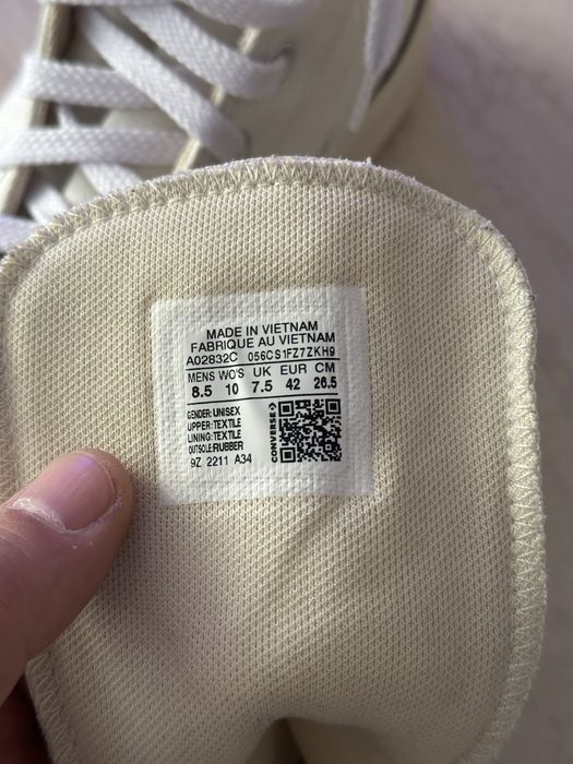 Converse Chuck Taylor All Star Construct high-top sneaker in vintage