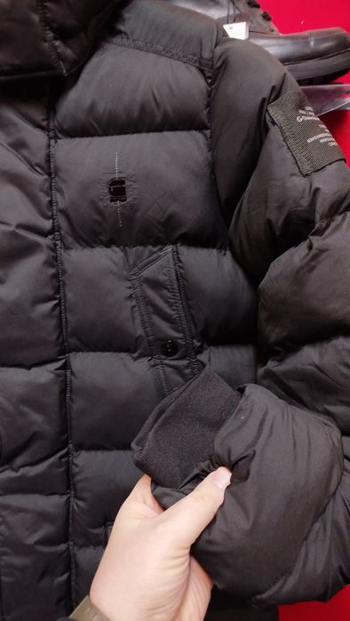 Оригинална парка G-Star Raw G-Whistler S , M , L , XL нова мъжка черна