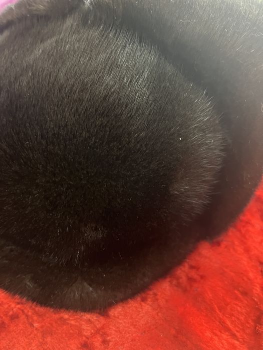 Норковая шапка новая