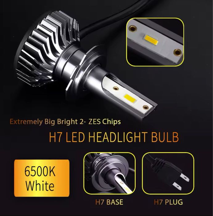 Becuri led noi de calitate H1 H7 H4 H9 H8 H11 D1S D3S D2S