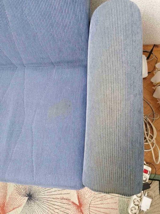 Диван клик-клак син