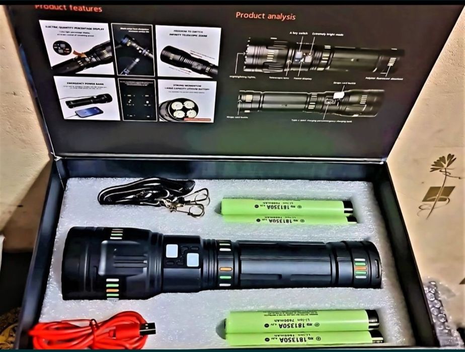 Мощный прожектор для охоты и рыбалки