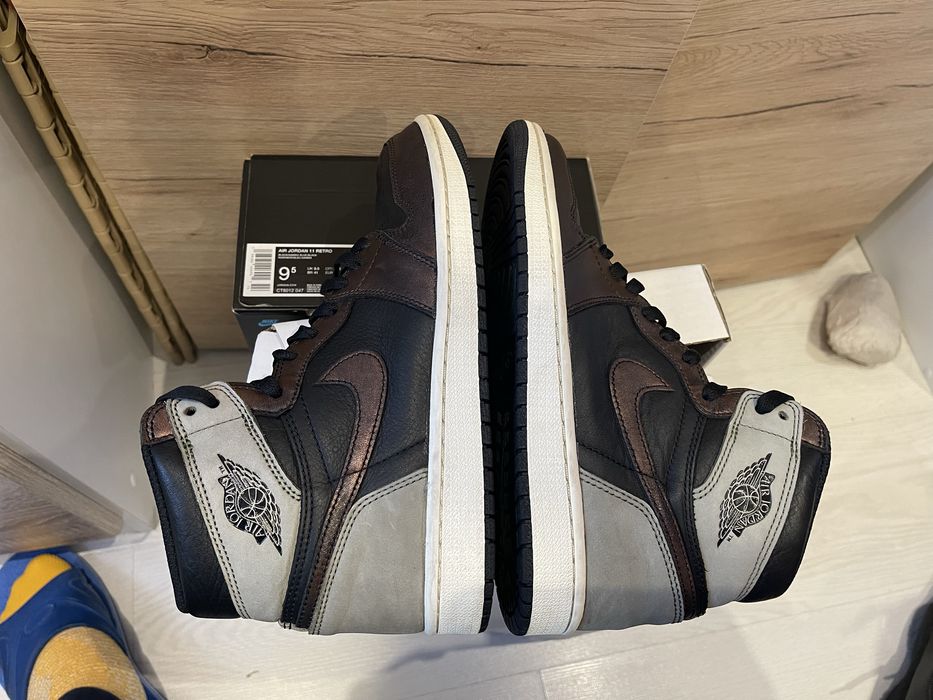 42 Nike Air Jordan 1 Retro High OG Rust Shadow Patina LeBron Kobe NBA