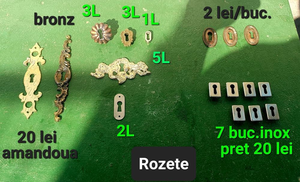 Rozete pentru dulapuri