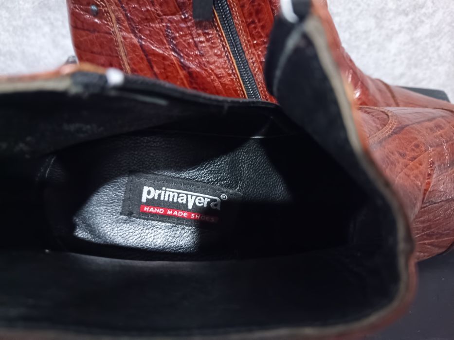 Мъжки кожени боти ,Prima vera'