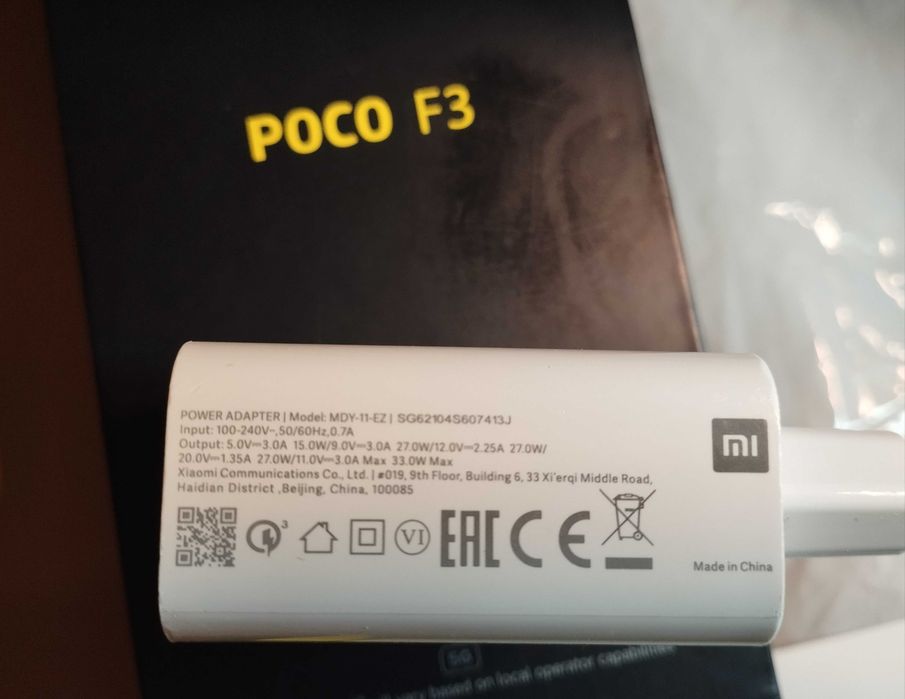 Xiaomi Poco F3 .