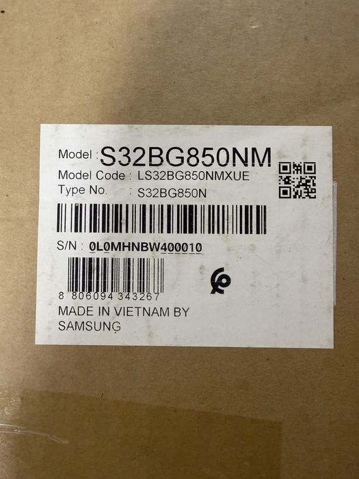 Монитор Samsung 32" Odyssey Neo G8 4K 3840x2160