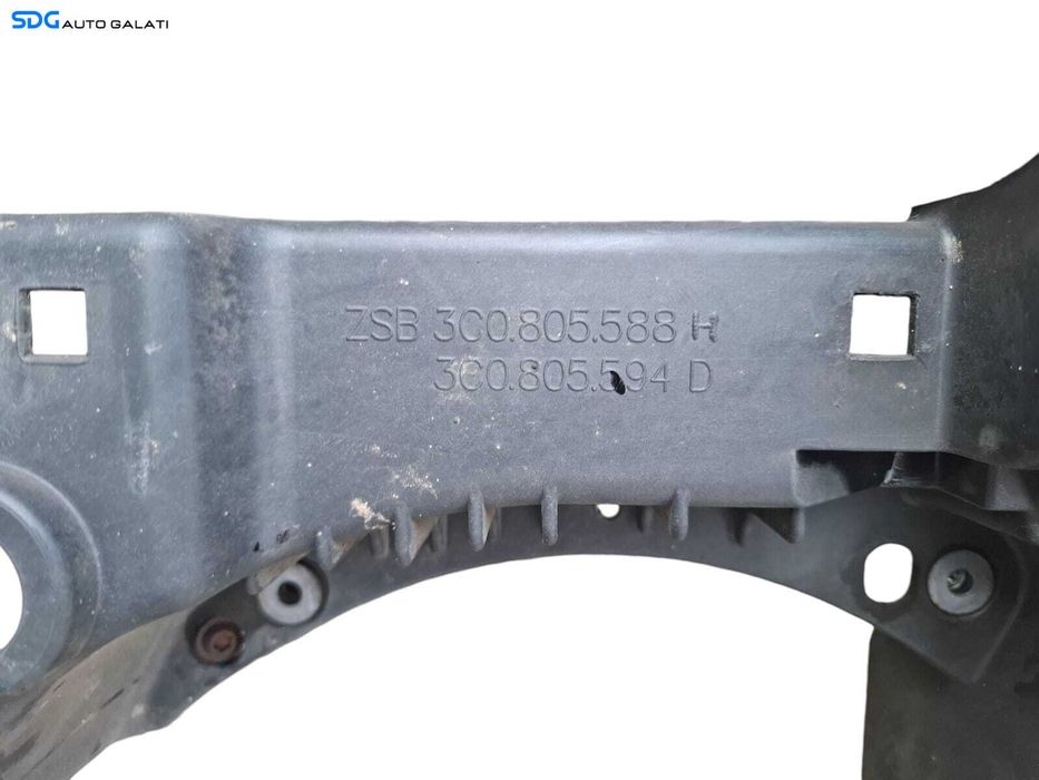 Trager Tragher Panou Frontal Calandru Suport Radiatoare Volkswagen Passat B6 2005 - 2010 Cod 3C0805588H 3C0805594D [LC1628]