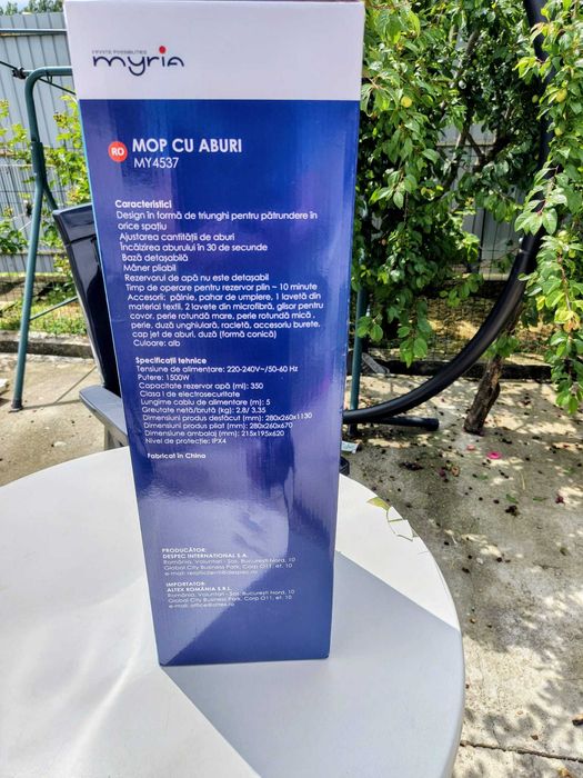 Aparat de curatat cu aburi-Mop electric 1500W