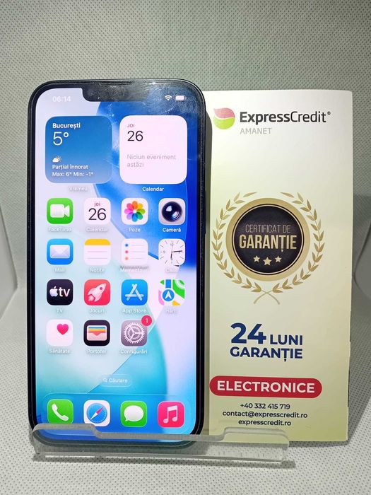 iPhone 14 128 Gb (Ag18 Tutora b.28208) Garantie 2 ani!