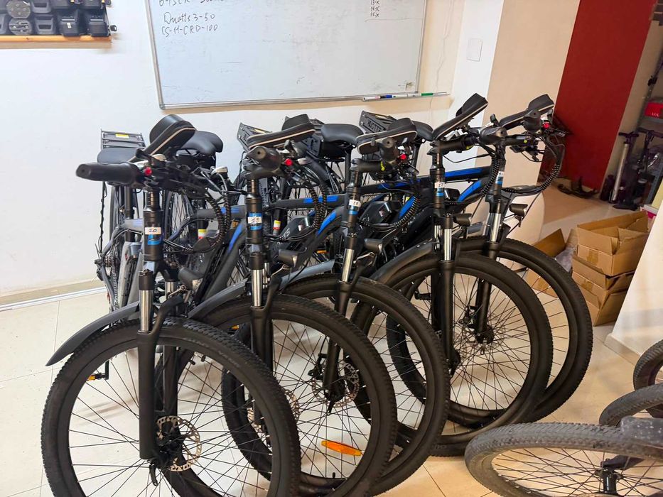 Închiriere biciclete electrice DUOTTS C29 K 2 bateriii permanent pe bicicleta 170 km autonomie // Electric Bike Rental – DUOTTS C29 K 170 km Range