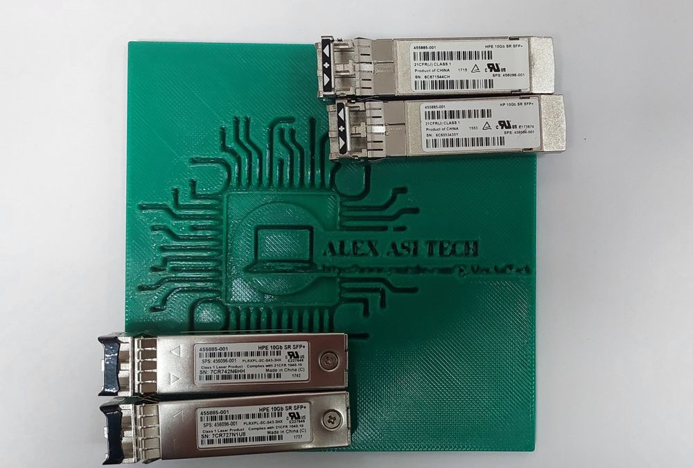 2 x Transceiver HPE SFP+ 10Gb SR Original 455885-001