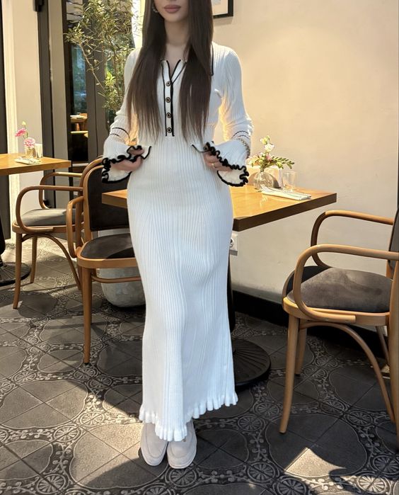 Платье осень весна