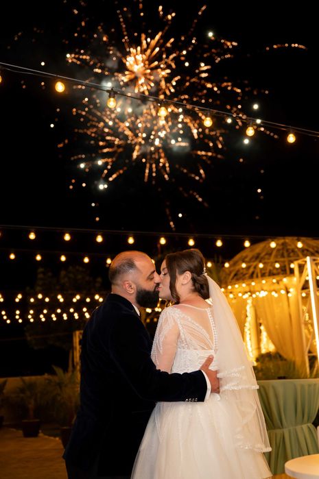 Foc artificii exterior, fum greu, vulcani artificii, oglinda magică !