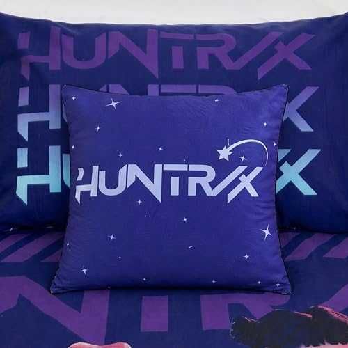 Нова Двулицева възглавница K-Pop Demon Hunters 40 см за легло и диван