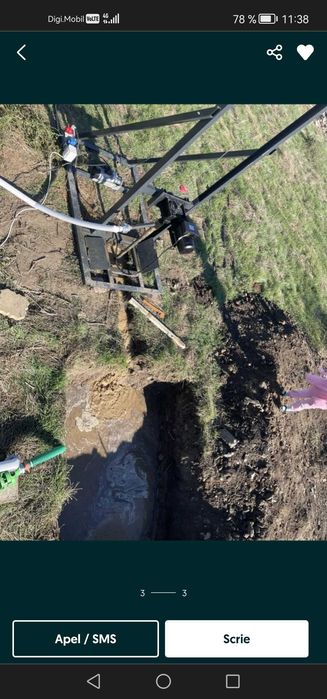 Vand urgent utilaj de forat