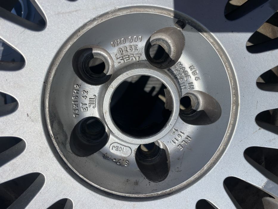 Оригинални джанти от сеат и ваг групата 5х100/16 цола/7